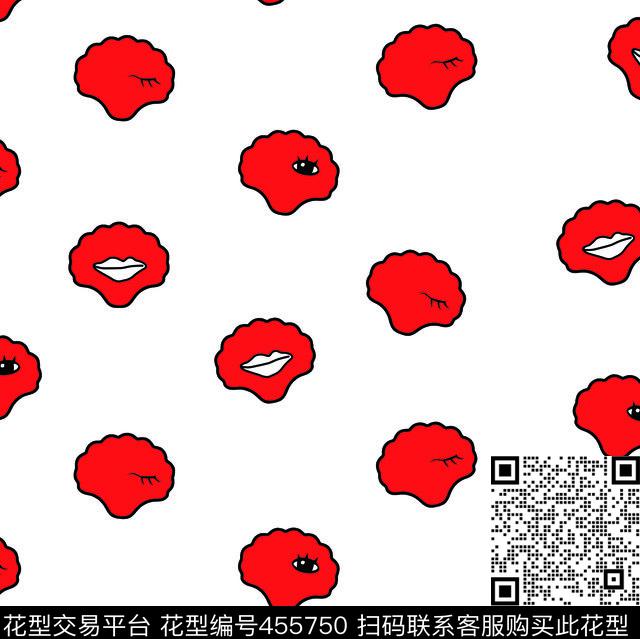 流行时尚青春活力数码印花华亿平台下载（图片编号: 455750） - 瓦栏（Walan）