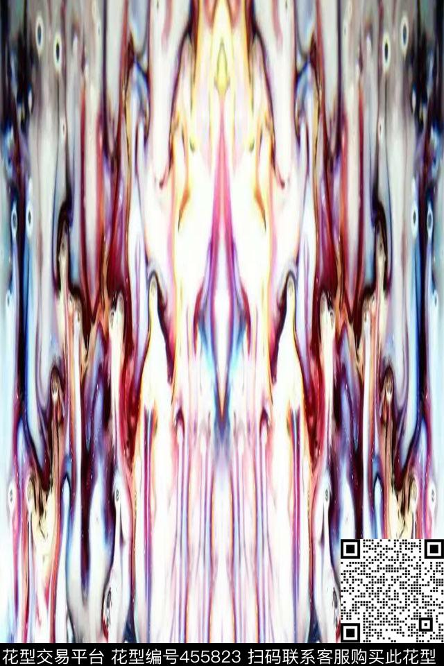 定位抽象数码数码印花华亿平台下载（图片编号: 455823） - 瓦栏（Walan）