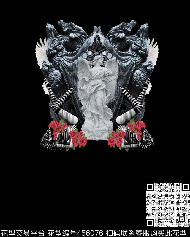 Givenchyt恤华亿平台潮流数码印花华亿平台下载（图片编号: 456076） - 瓦栏（Walan）