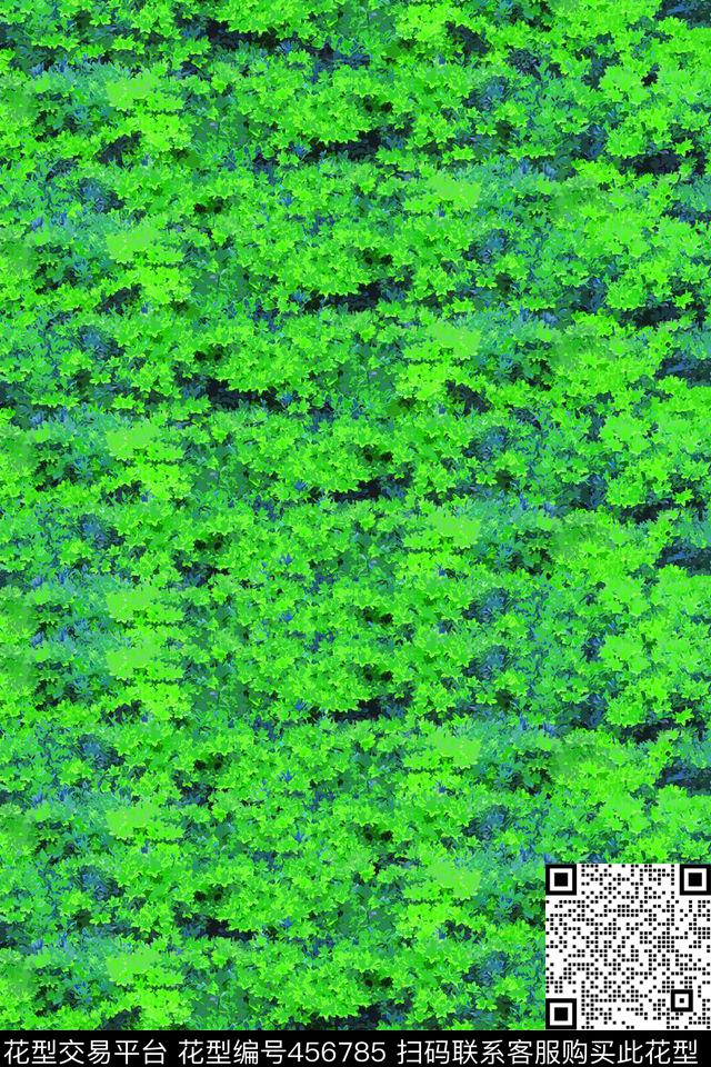 抽象花瓣花卉数码印花华亿平台下载（图片编号: 456785） - 瓦栏（Walan）