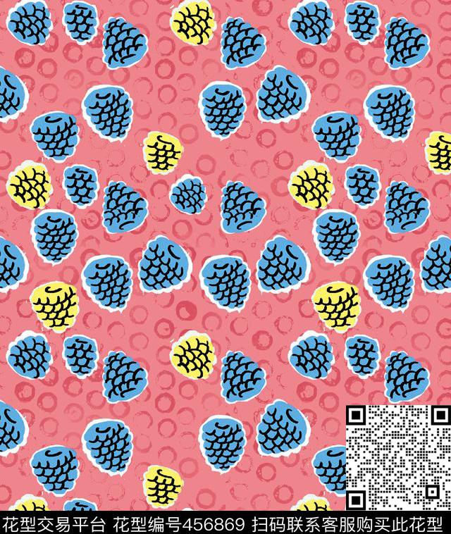 草莓底纹粉色传统印花华亿平台下载（图片编号: 456869） - 瓦栏（Walan）