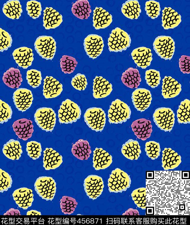 草莓底纹粉色传统印花华亿平台下载（图片编号: 456871） - 瓦栏（Walan）