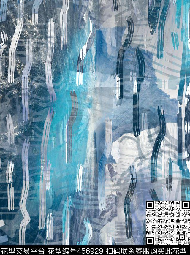 潮流复古夹克华亿平台数码印花华亿平台下载（图片编号: 456929） - 瓦栏（Walan）