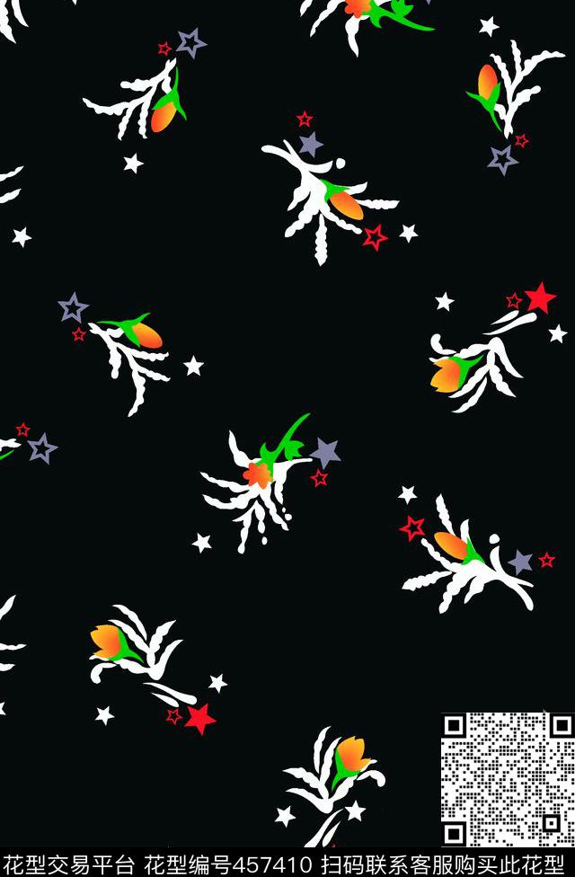 休闲清新分色传统印花华亿平台下载（图片编号: 457410） - 瓦栏（Walan）