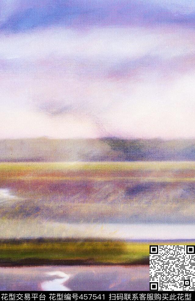 定位秋冬风景时尚大牌数码印花华亿平台下载（图片编号: 457541） - 瓦栏（Walan）