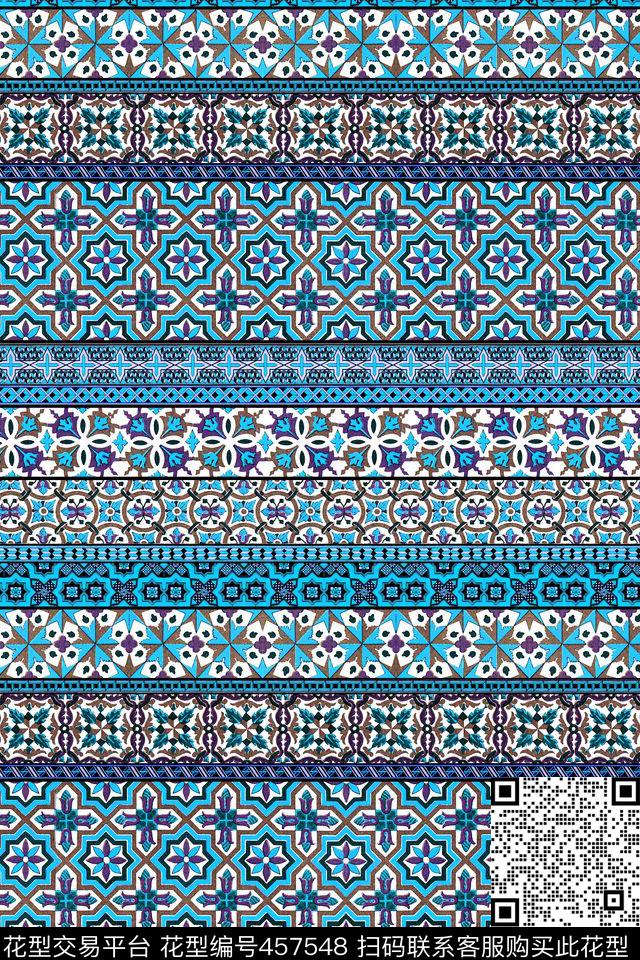 宫廷风古典纹样挂毯数码印花华亿平台下载（图片编号: 457548） - 瓦栏（Walan）