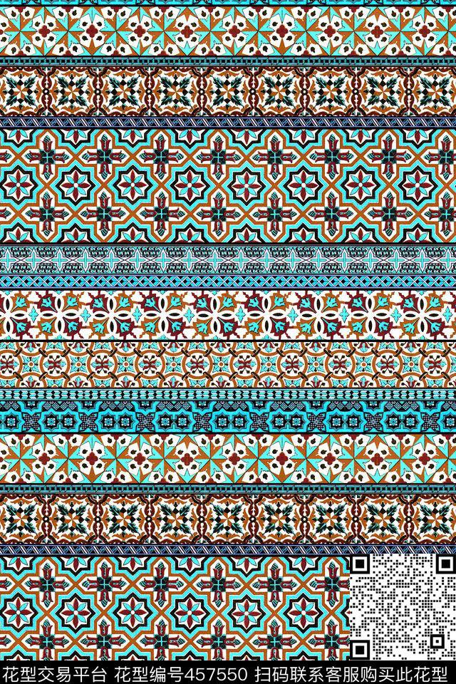 宫廷风古典纹样挂毯数码印花华亿平台下载（图片编号: 457550） - 瓦栏（Walan）