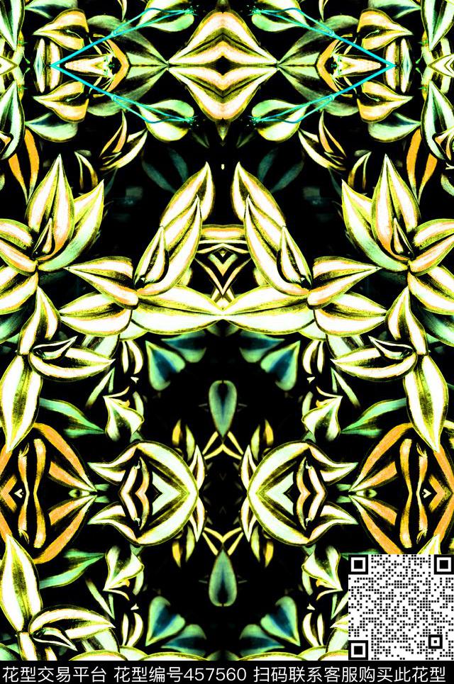 花卉甜美清新紫罗兰数码印花华亿平台下载（图片编号: 457560） - 瓦栏（Walan）