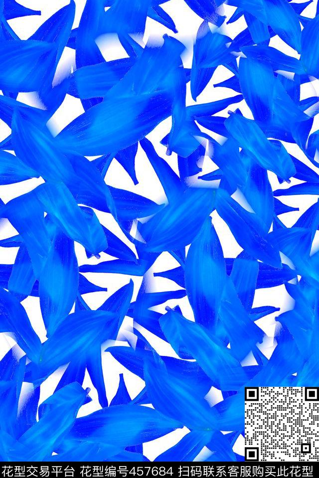 花瓣春夏休闲数码印花华亿平台下载（图片编号: 457684） - 瓦栏（Walan）