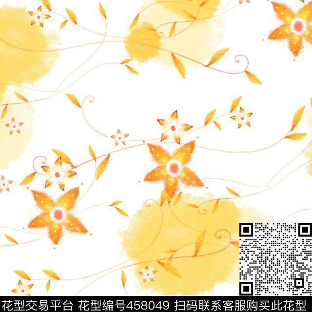 流行墨点内衣数码印花华亿平台下载（图片编号: 458049） - 瓦栏（Walan）