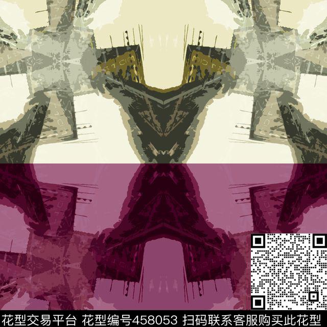 抽象大牌高端数码印花华亿平台下载（图片编号: 458053） - 瓦栏（Walan）