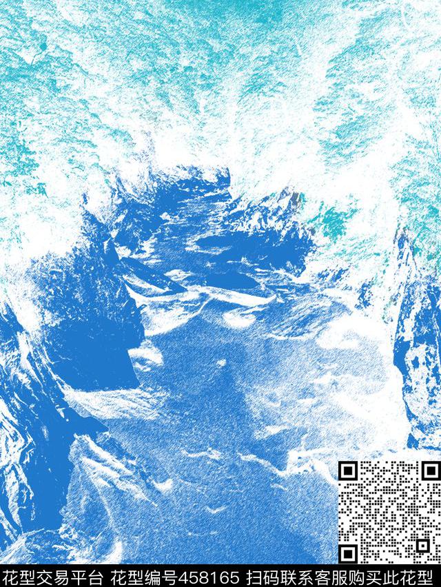 风景梦幻面料数码印花华亿平台下载（图片编号: 458165） - 瓦栏（Walan）