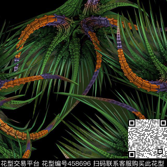 潮流夹克华亿平台科幻数码印花华亿平台下载（图片编号: 458696） - 瓦栏（Walan）