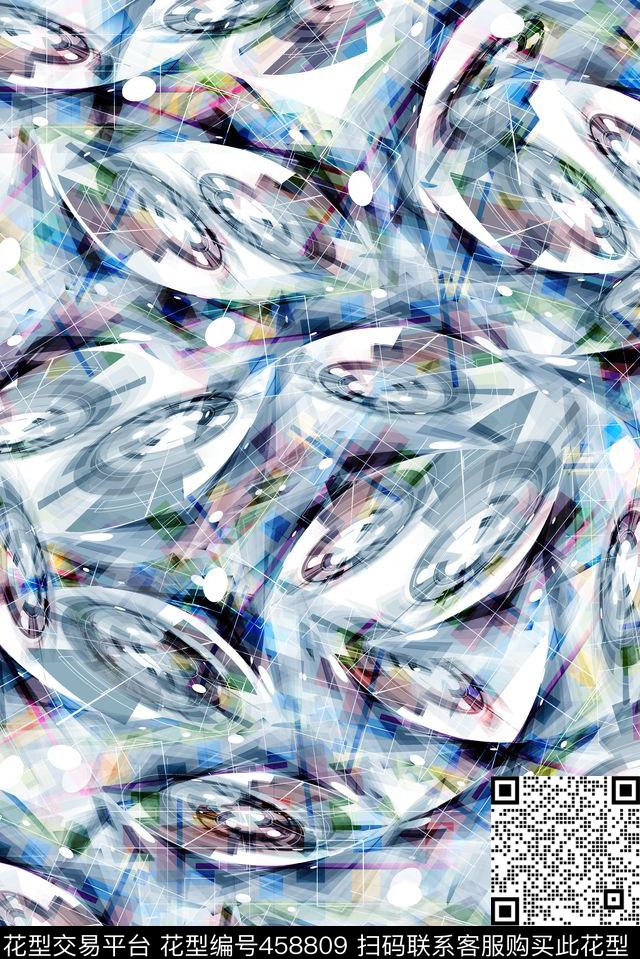 梦幻科技视觉数码印花华亿平台下载（图片编号: 458809） - 瓦栏（Walan）