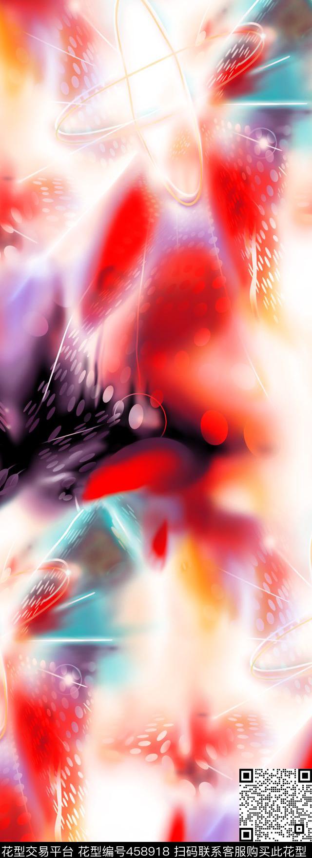 春夏圆点幻彩数码印花华亿平台下载（图片编号: 458918） - 瓦栏（Walan）