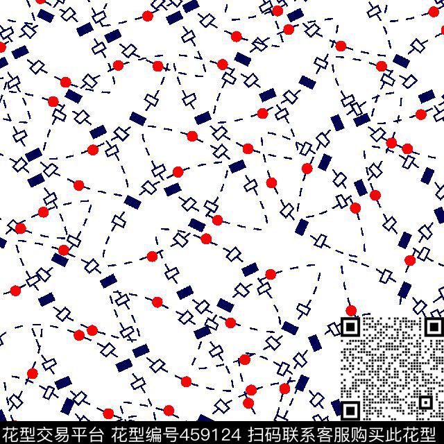2016春夏波点大气传统印花华亿平台下载（图片编号: 459124） - 瓦栏（Walan）