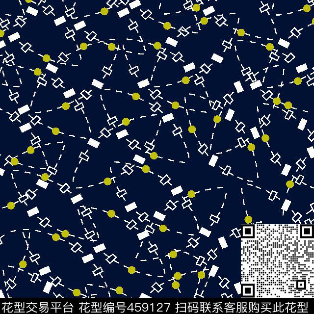 2016春夏波点大气传统印花华亿平台下载（图片编号: 459127） - 瓦栏（Walan）