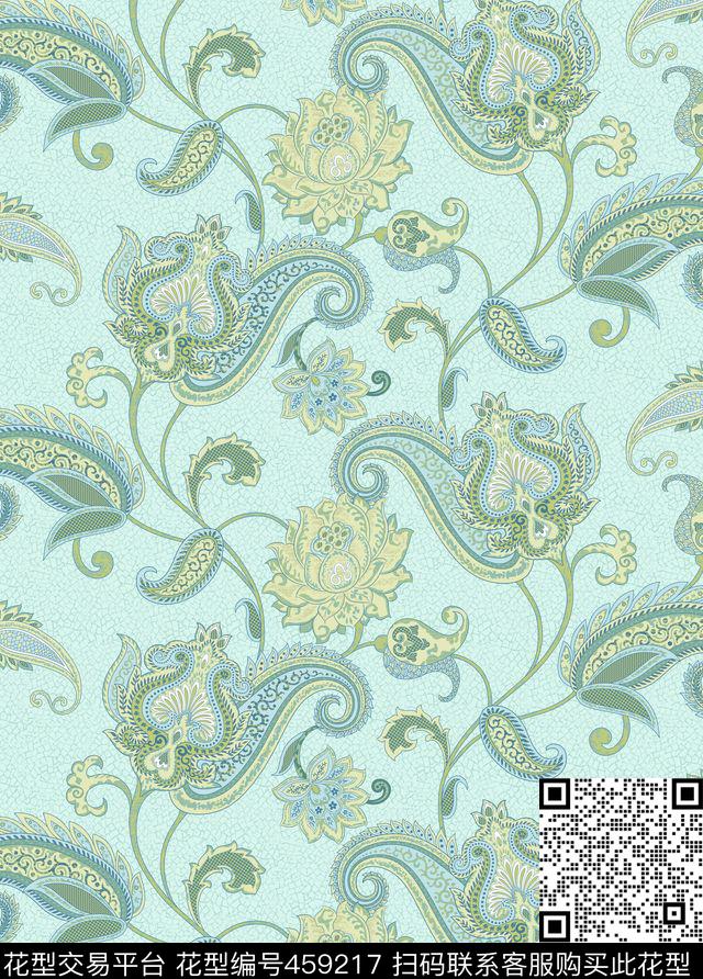 窗帘服装家纺传统印花华亿平台下载（图片编号: 459217） - 瓦栏（Walan）