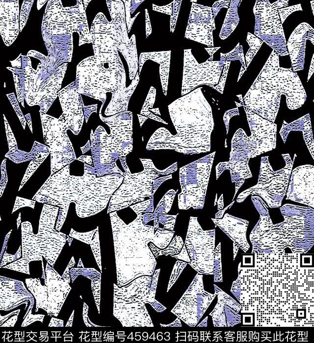 时尚岩石浮雕传统印花华亿平台下载（图片编号: 459463） - 瓦栏（Walan）