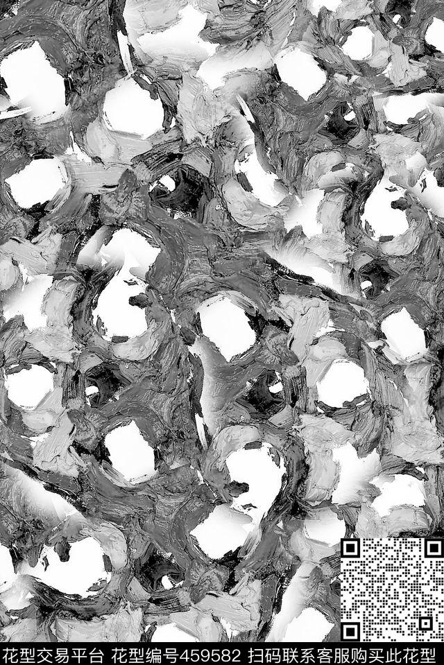 水粉颜料笔触数码印花华亿平台下载（图片编号: 459582） - 瓦栏（Walan）
