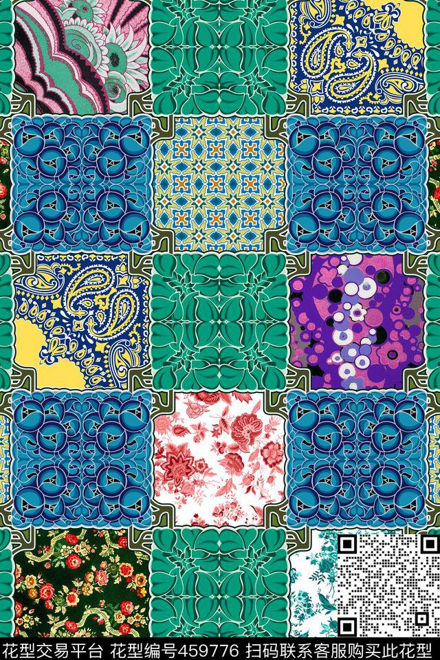 波西米亚风民族风女装传统印花华亿平台下载（图片编号: 459776） - 瓦栏（Walan）