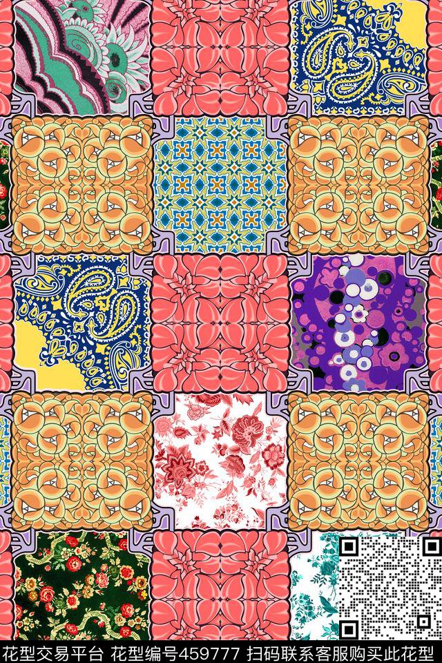 波西米亚风民族风女装传统印花华亿平台下载（图片编号: 459777） - 瓦栏（Walan）