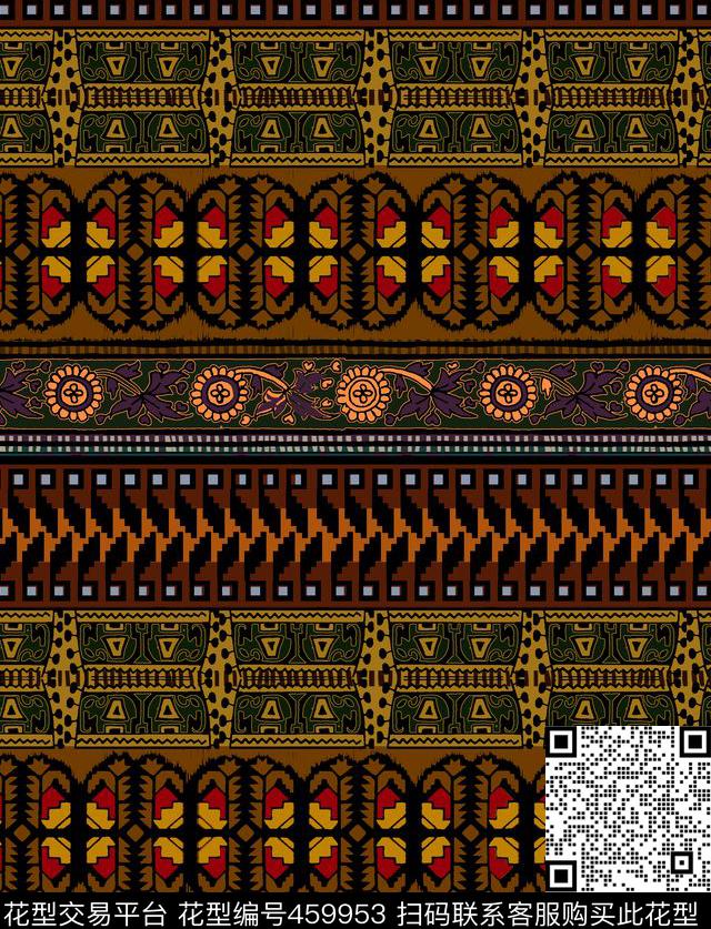 潮流民族风挂毯数码印花华亿平台下载（图片编号: 459953） - 瓦栏（Walan）