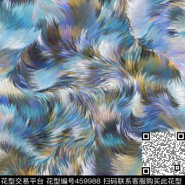 动物纹羽绒服秋冬数码印花华亿平台下载（图片编号: 459988） - 瓦栏（Walan）