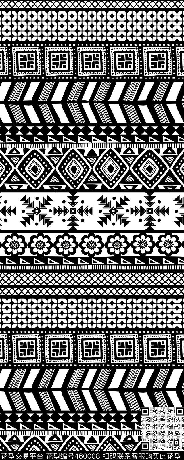传统复古花边传统印花华亿平台下载（图片编号: 460008） - 瓦栏（Walan）