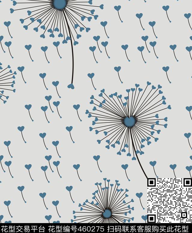 矢量花卉清新传统印花华亿平台下载（图片编号: 460275） - 瓦栏（Walan）