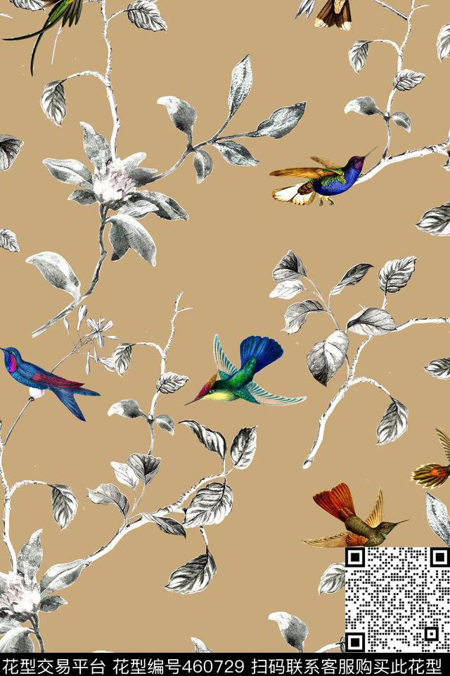 DG大牌蜂鸟数码印花华亿平台下载（图片编号: 460729） - 瓦栏（Walan）