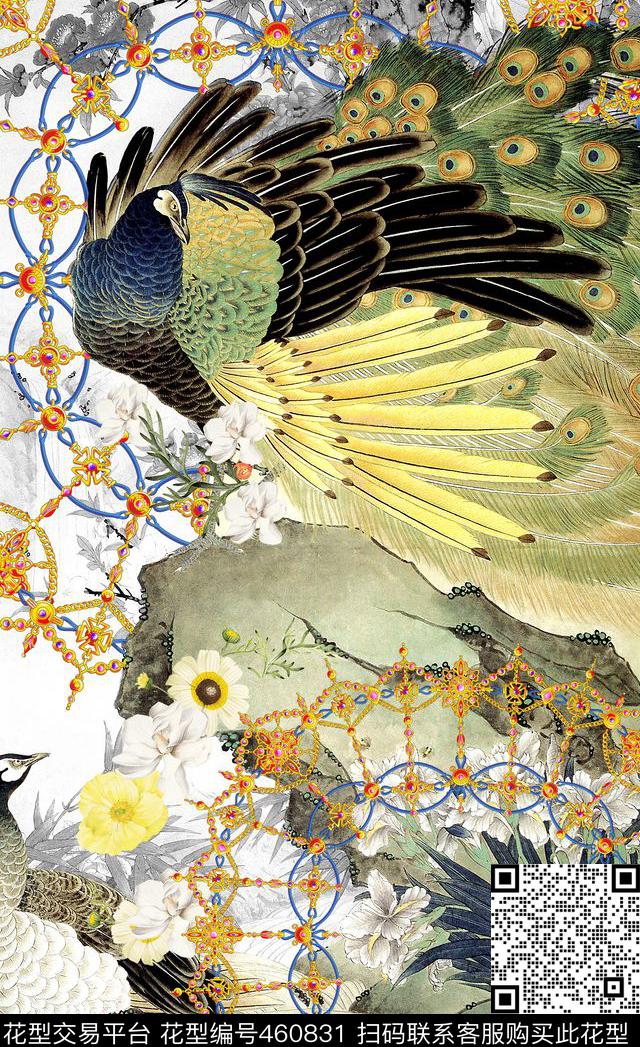 定位动物金属数码印花华亿平台下载（图片编号: 460831） - 瓦栏（Walan）