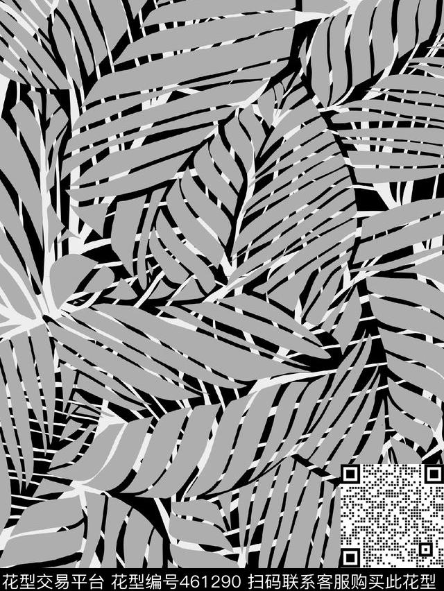 树叶底纹纹理传统印花华亿平台下载（图片编号: 461290） - 瓦栏（Walan）