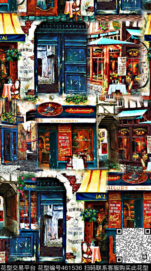 创意服装集市数码印花华亿平台下载（图片编号: 461536） - 瓦栏（Walan）