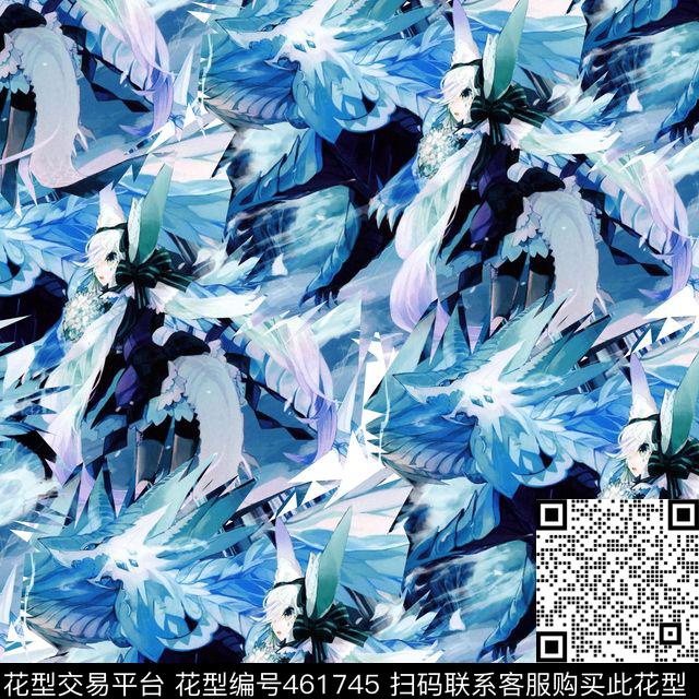 场景动画复古数码印花华亿平台下载（图片编号: 461745） - 瓦栏（Walan）