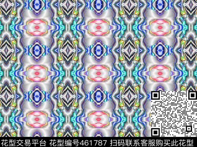 上衣秋季印花数码印花华亿平台下载（图片编号: 461787） - 瓦栏（Walan）