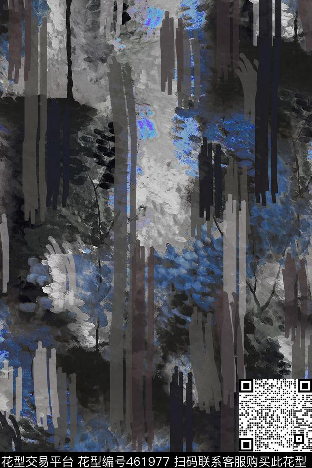 潮流复古男装华亿平台数码印花华亿平台下载（图片编号: 461977） - 瓦栏（Walan）