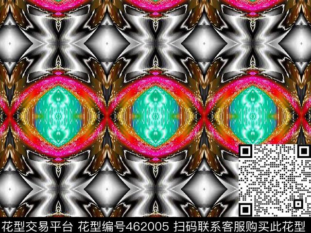 上衣秋季印花数码印花华亿平台下载（图片编号: 462005） - 瓦栏（Walan）