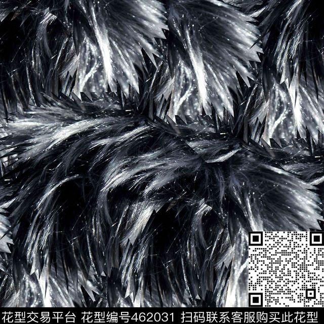 潮流复古毛皮数码印花华亿平台下载（图片编号: 462031） - 瓦栏（Walan）