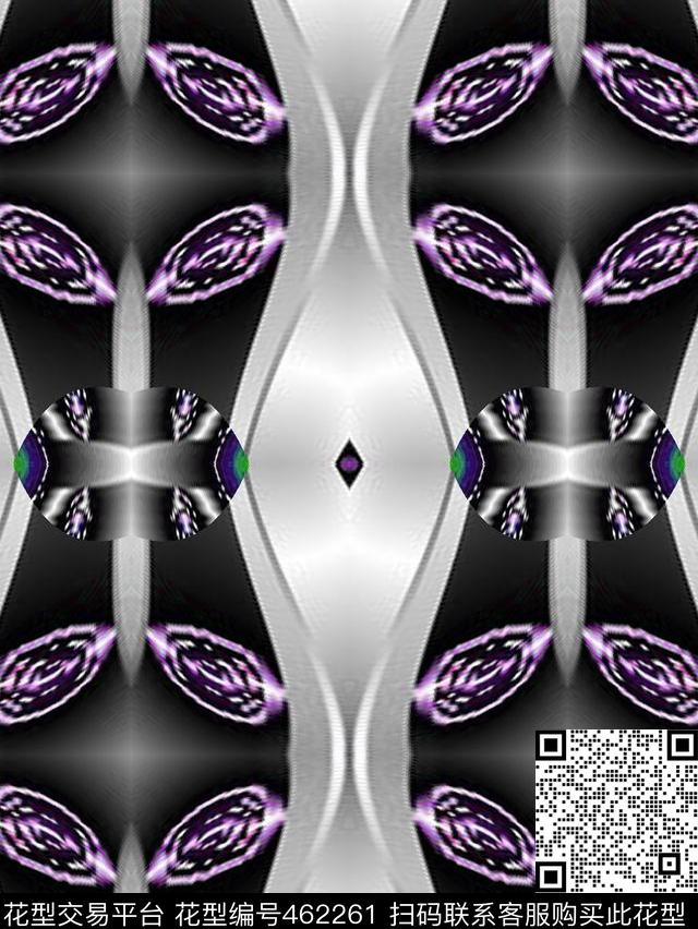 上衣秋季印花数码印花华亿平台下载（图片编号: 462261） - 瓦栏（Walan）