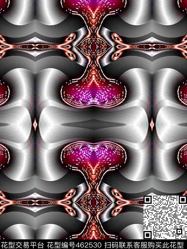 上衣秋季印花数码印花华亿平台下载（图片编号: 462530） - 瓦栏（Walan）