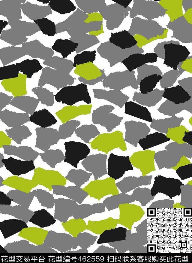 迷彩色块时尚流行传统印花华亿平台下载（图片编号: 462559） - 瓦栏（Walan）