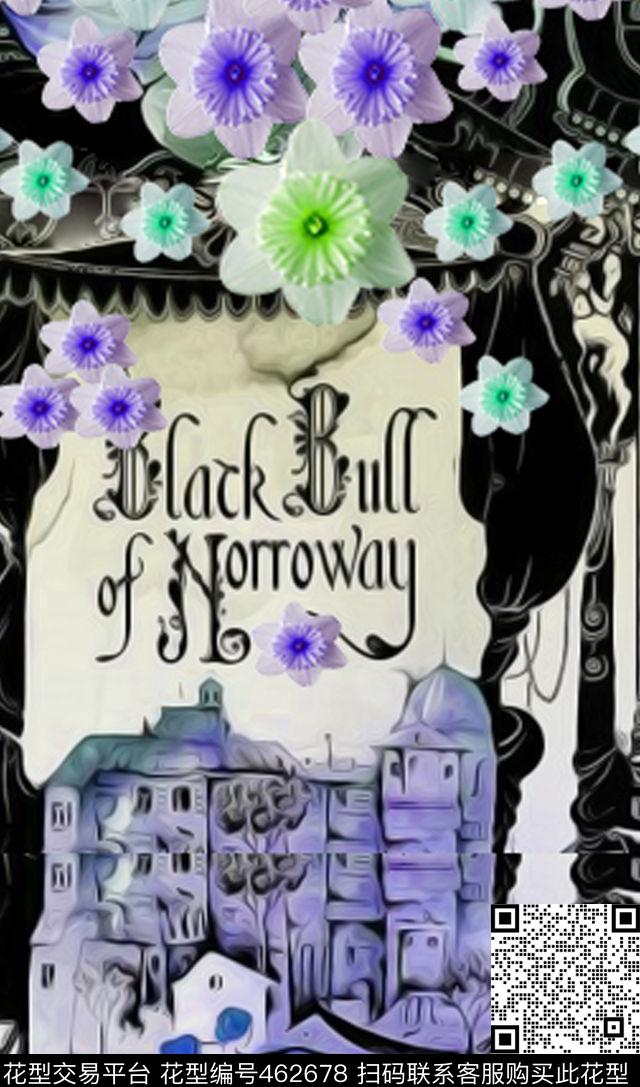 花城花卉时尚数码印花华亿平台下载（图片编号: 462678） - 瓦栏（Walan）