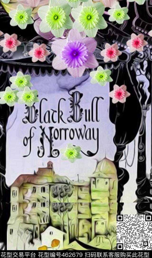 花卉花城时尚数码印花华亿平台下载（图片编号: 462679） - 瓦栏（Walan）