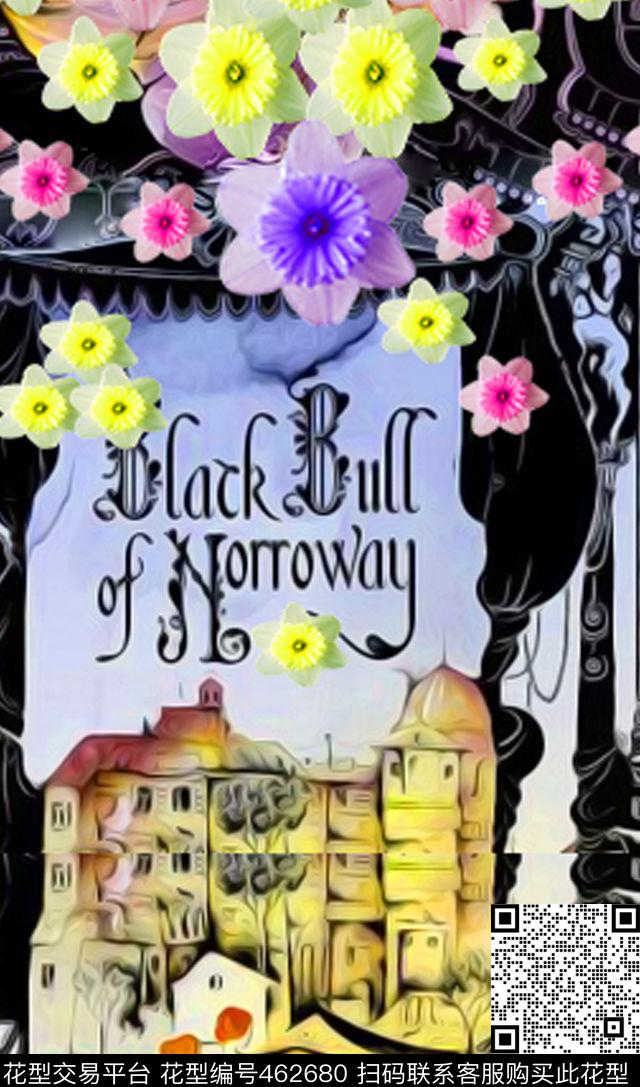花卉花城时尚数码印花华亿平台下载（图片编号: 462680） - 瓦栏（Walan）
