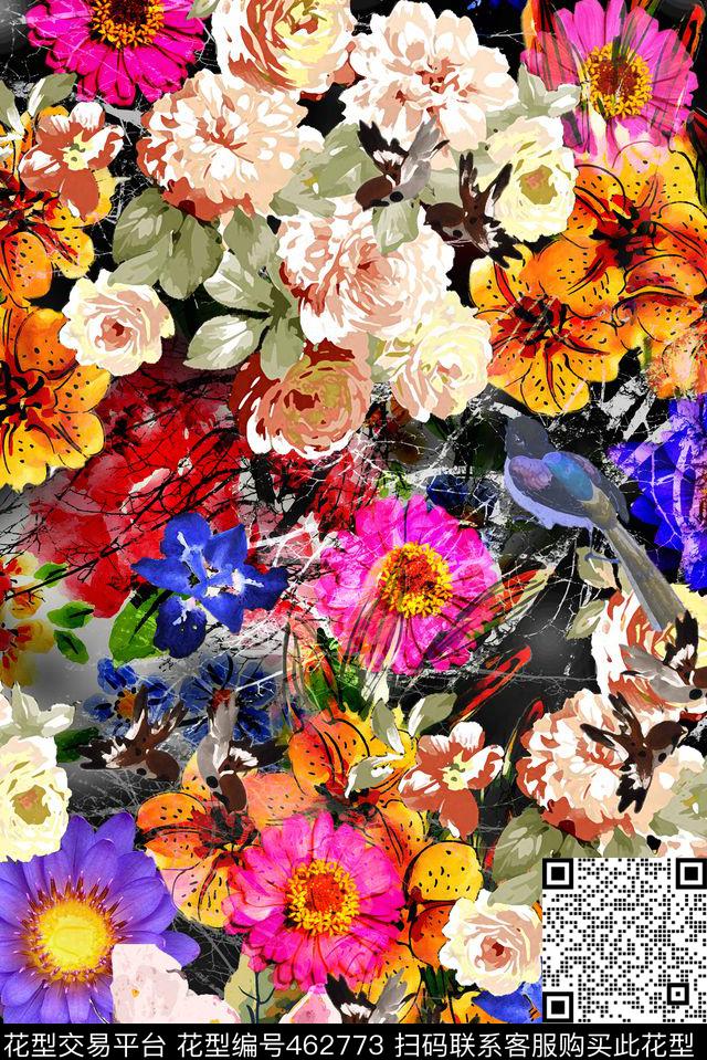 流行时尚现代数码印花华亿平台下载（图片编号: 462773） - 瓦栏（Walan）