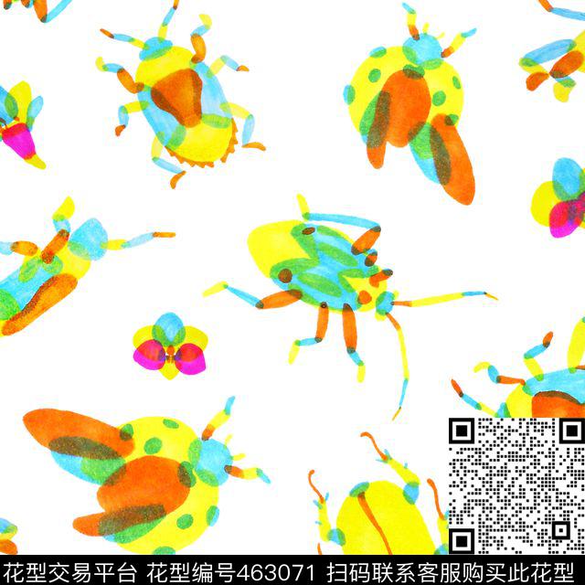 童趣卡通活泼数码印花华亿平台下载（图片编号: 463071） - 瓦栏（Walan）