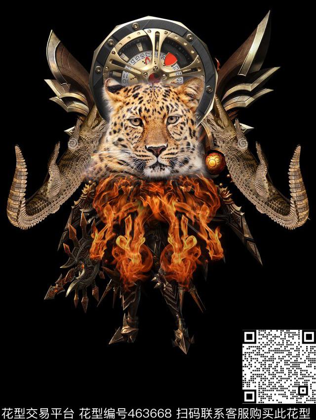 t恤华亿平台豹子潮流数码印花华亿平台下载（图片编号: 463668） - 瓦栏（Walan）