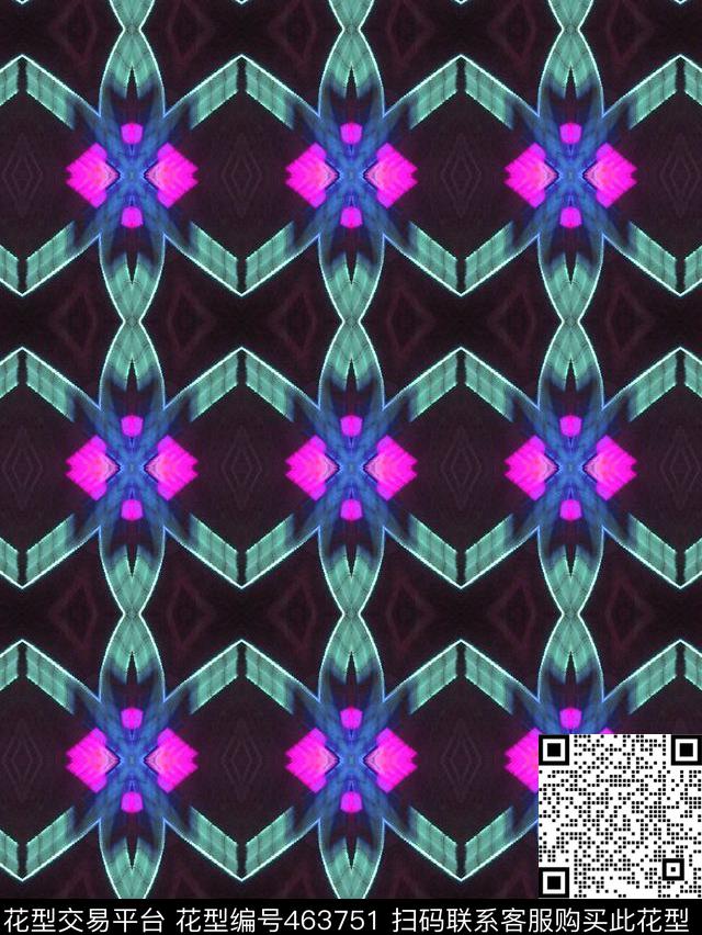 上衣秋季印花数码印花华亿平台下载（图片编号: 463751） - 瓦栏（Walan）