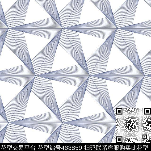 几何欧美线条传统印花华亿平台下载（图片编号: 463859） - 瓦栏（Walan）